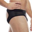 Jockstrap Bikini Noir Go Softwear